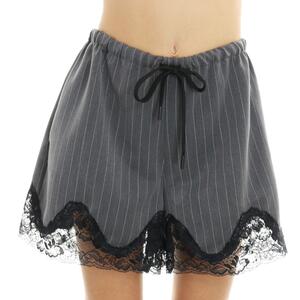 SHORTS IN PIZZO GRIGIO